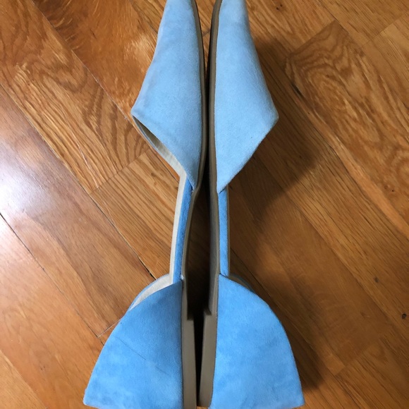 Old Navy D’orsay Flats Powder Blue - Picture 3 of 3